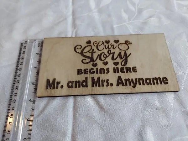 Wedding sign