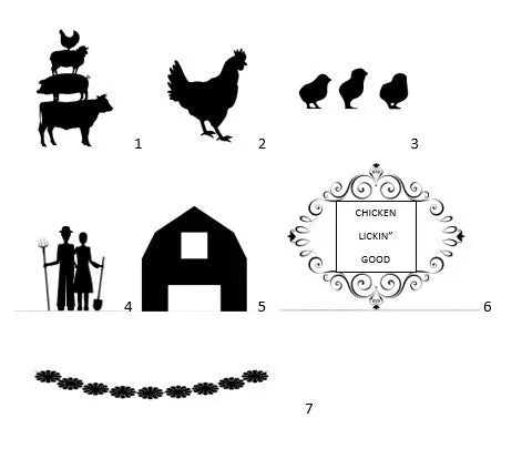Cutting Board- Hen
