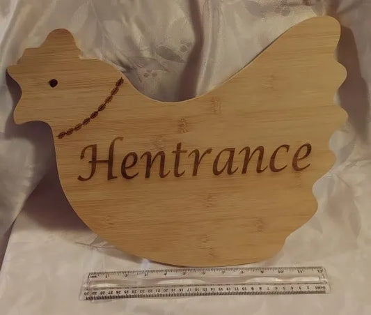 Cutting Board- Hen