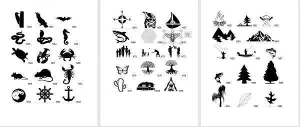 Signs for house/cabin