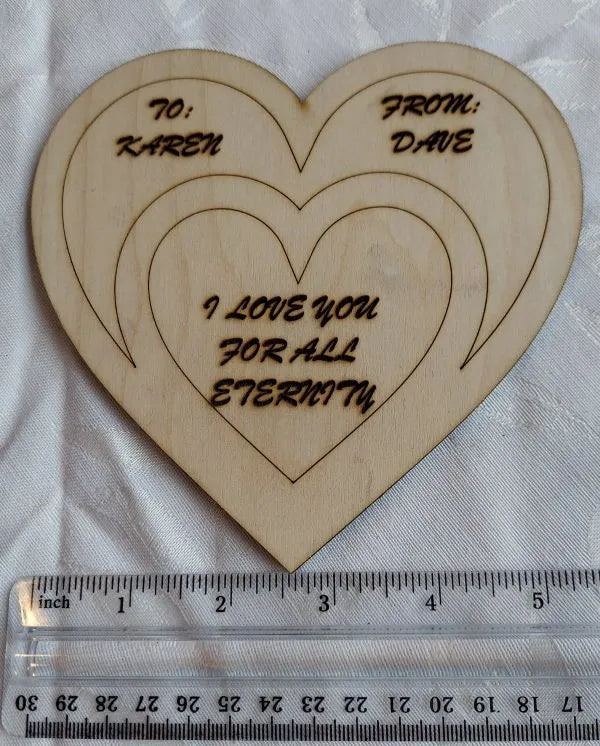 For all eternity heart