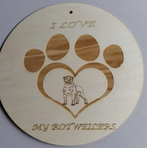 Rottweiler sign